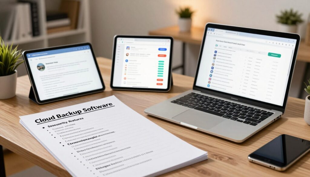 Choosing the right cloud backup software checklist