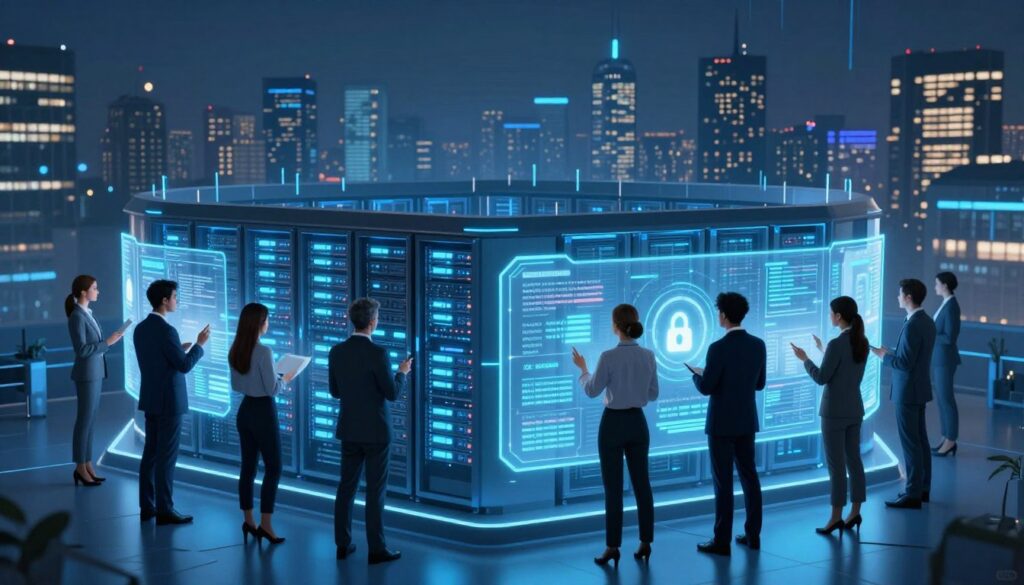 Data Security Protection Illustration