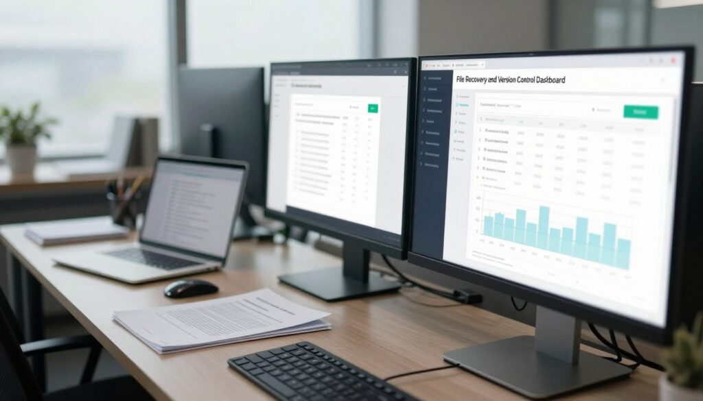 File Recovery and Version Control Dashboard