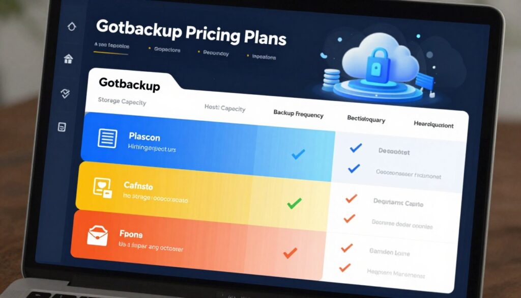 Gotbackup Pricing Plans Overview