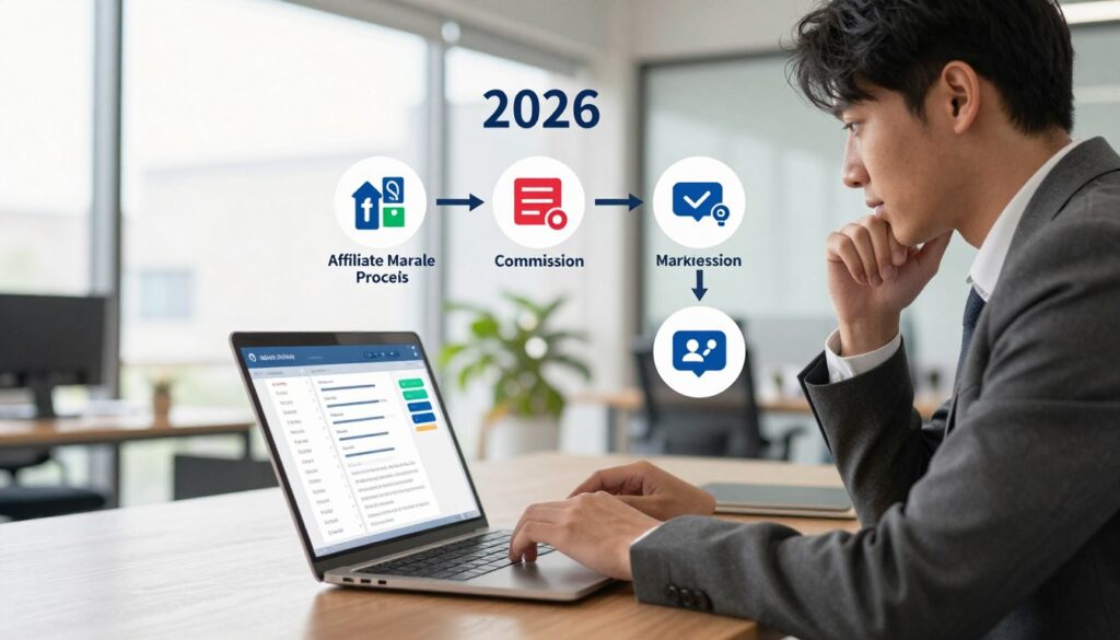 affiliate marketing for beginners process explained