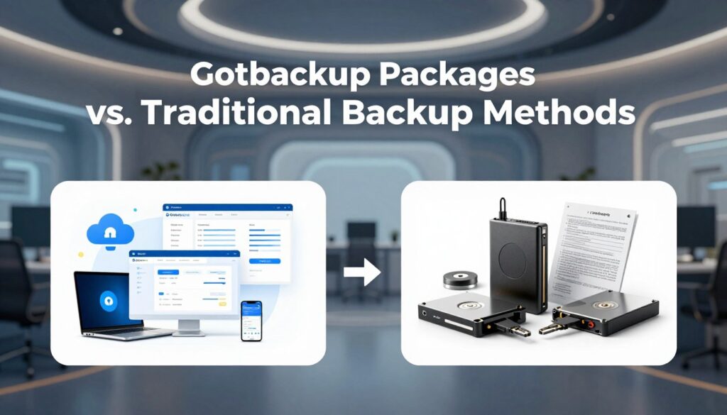 comparison of gotbackup packages and traditional backup comparison of gotbackup packages and traditional backup