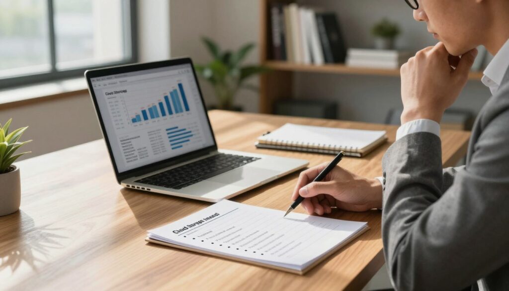 evaluating cloud storage needs checklist