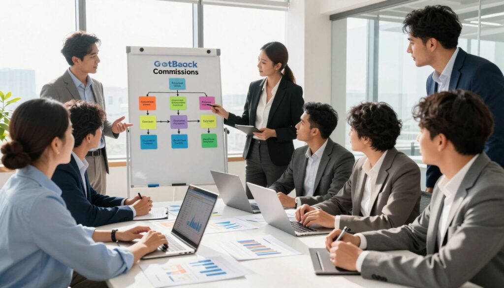 gotbackup commission structure team building