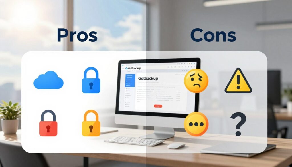 gotbackup pros and cons