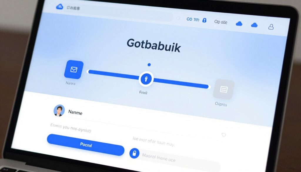 gotbackup sign up process dashboard