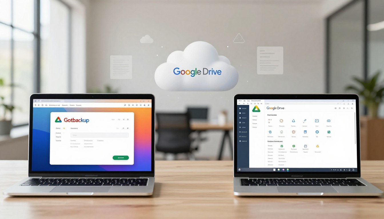 gotbackup vs google drive
