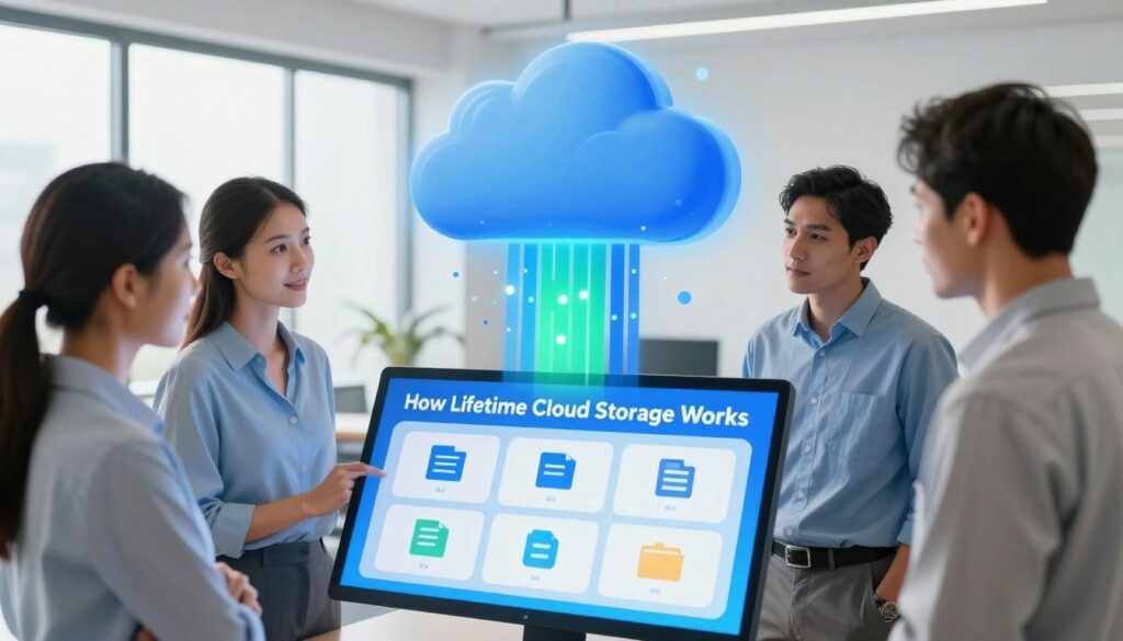 how lifetime cloud storage works