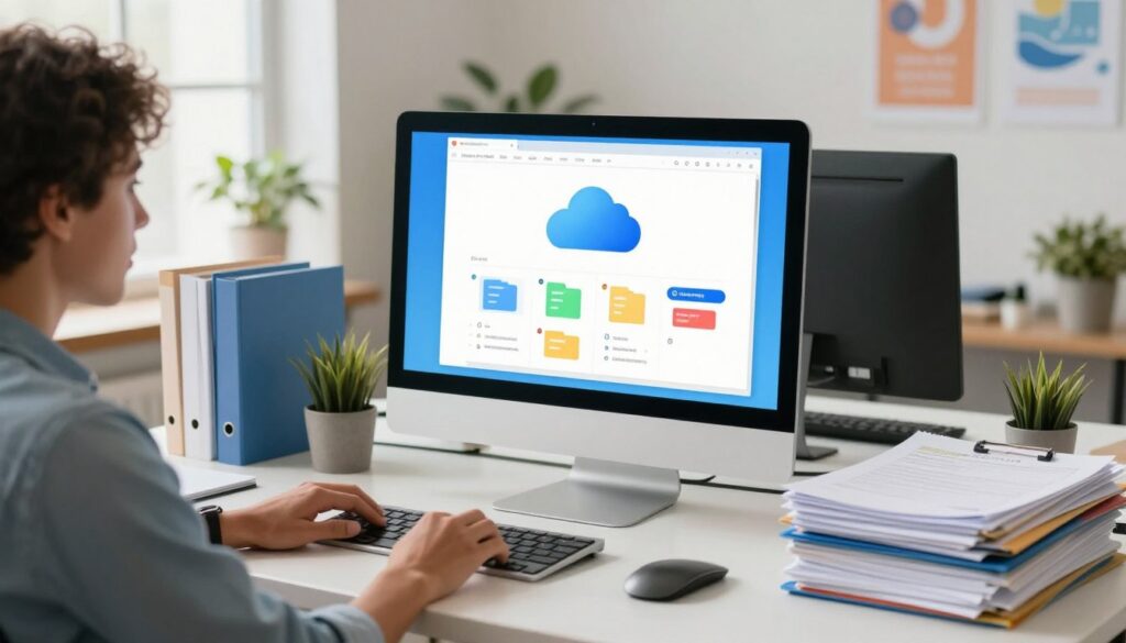 organizing cloud storage files for beginners