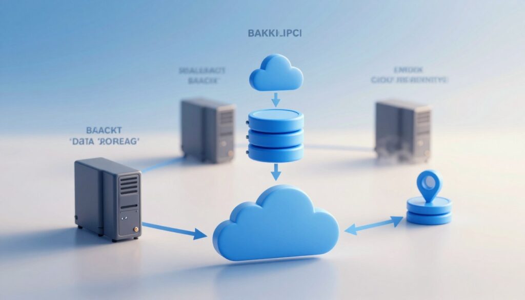 reliable cloud backup for SMEs hybrid strategy diagram