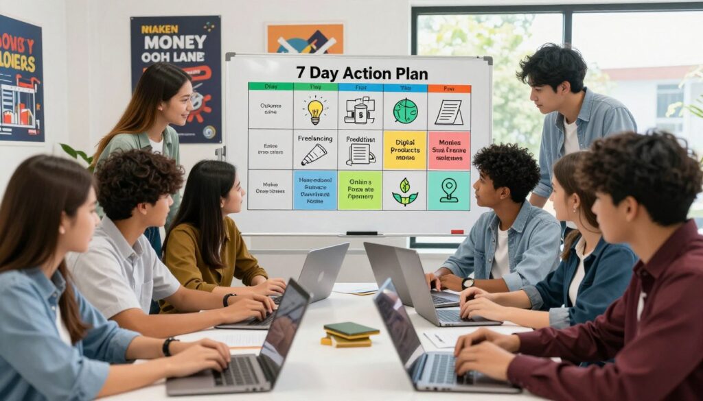 7-day action plan for making money online for teens 7-day action plan for making money online for teens