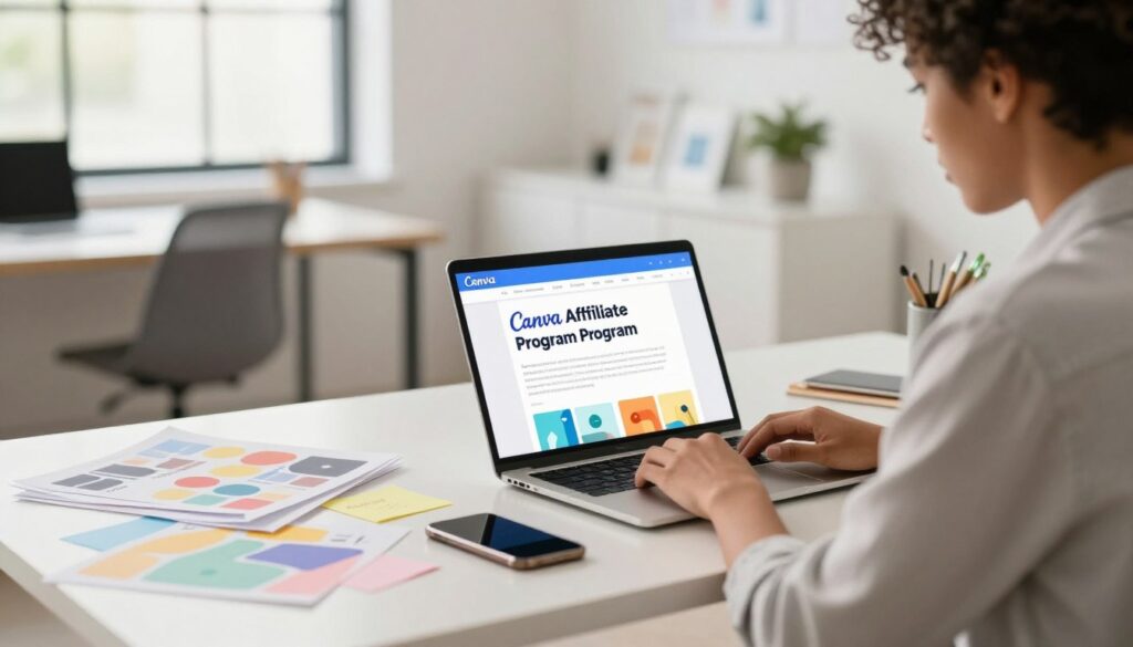 Canva Affiliate Program for making money online for beginners Canva Affiliate Program for making money online for beginners
