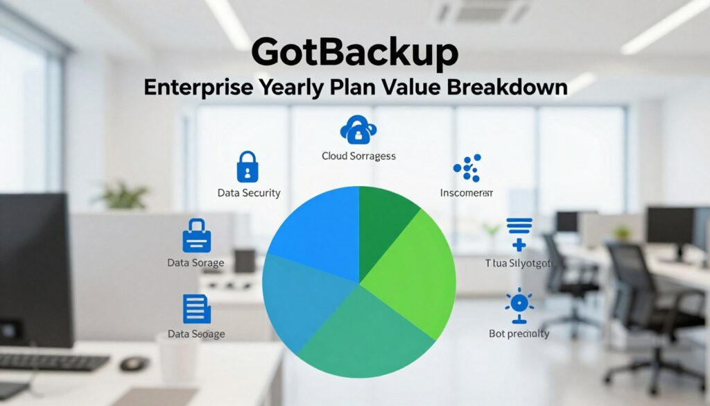 GotBackup Enterprise yearly plan value breakdown