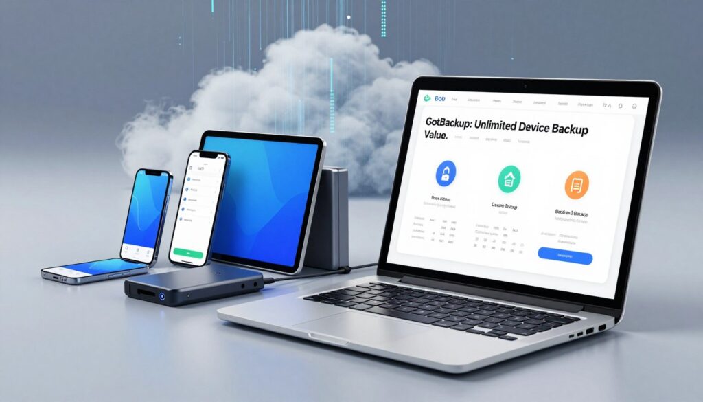 GotBackup unlimited device backup value