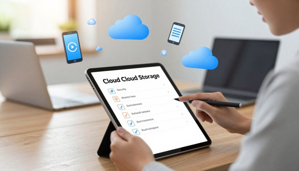 affordable cloud storage features checklist