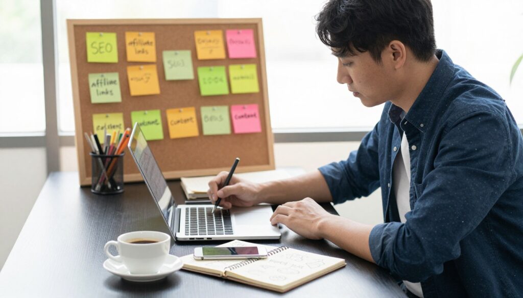 blogging and affiliate marketing part time income opportunity