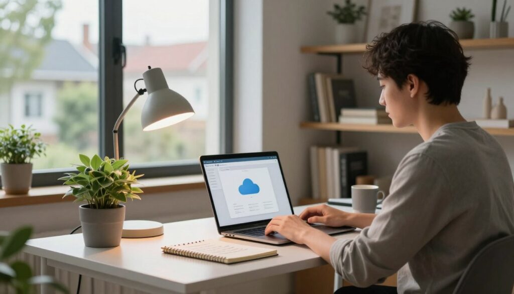 cloud storage work at home