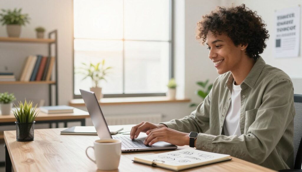 financial freedom online content creation