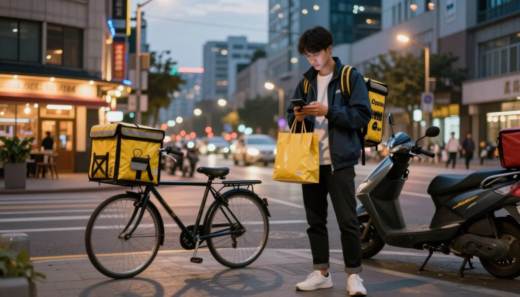 food delivery side hustle