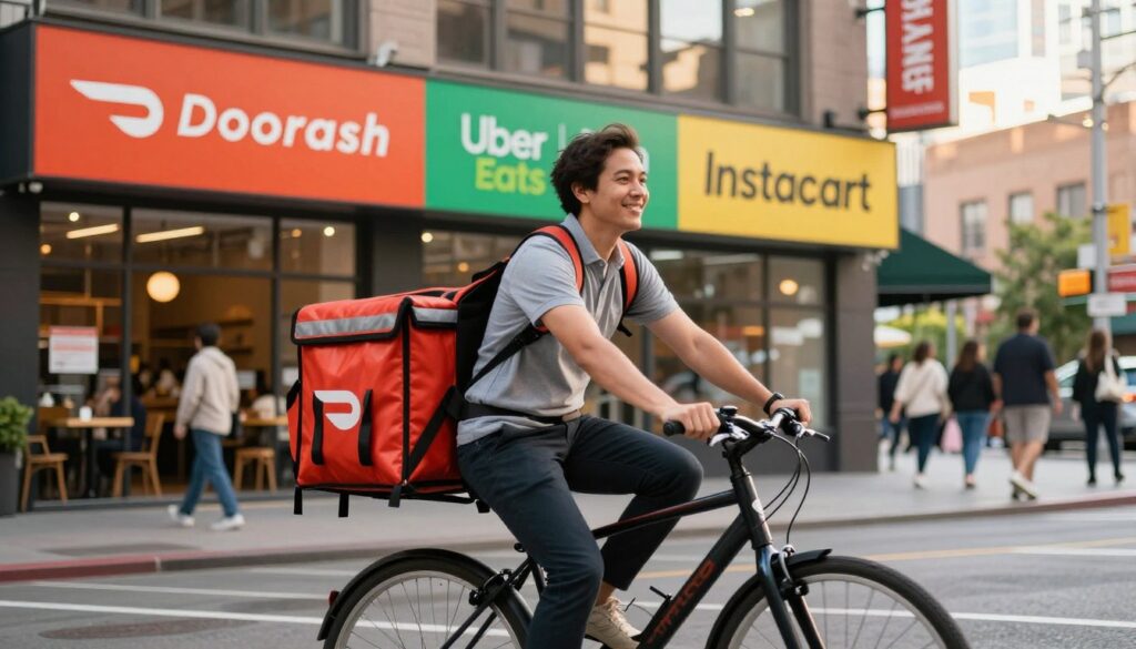 gig economy delivery make money fast