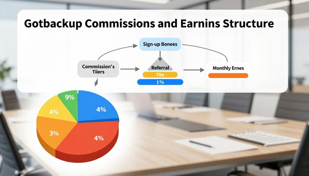 gotbackup commissions and earnings structure