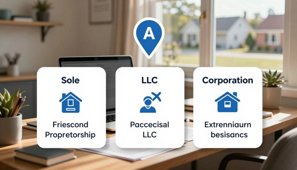 home-based business legal structure comparison