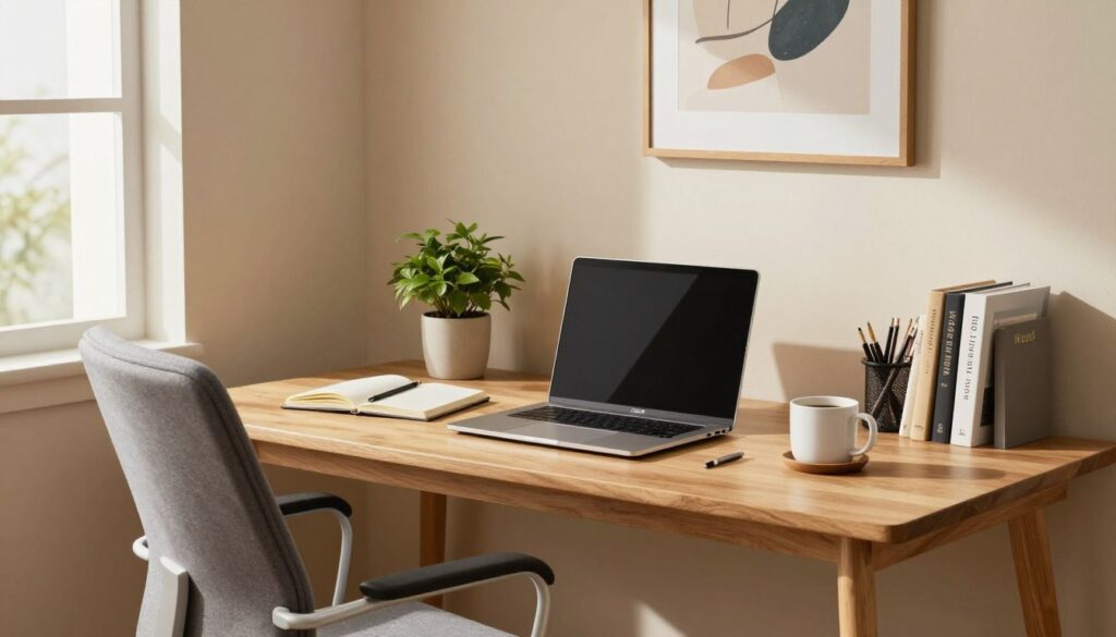 home office setup for part-time work