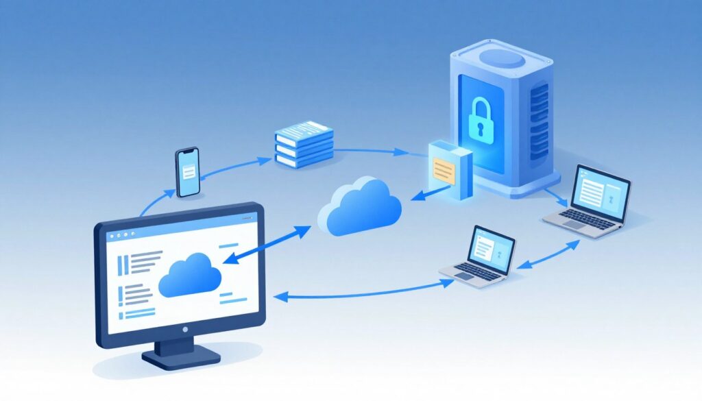 how cloud backup works data flow how cloud backup works data flow