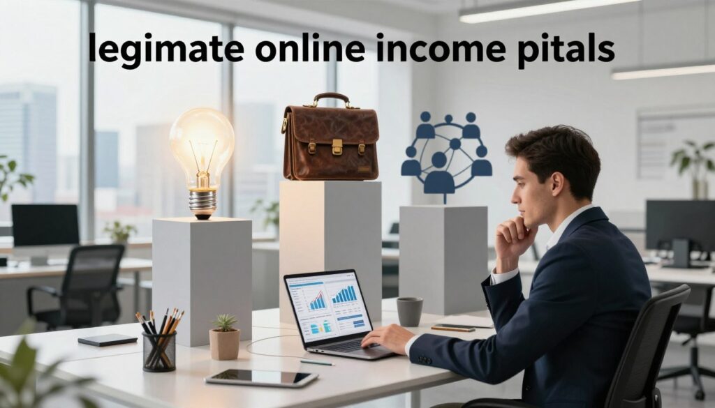 legitimate online income pillars