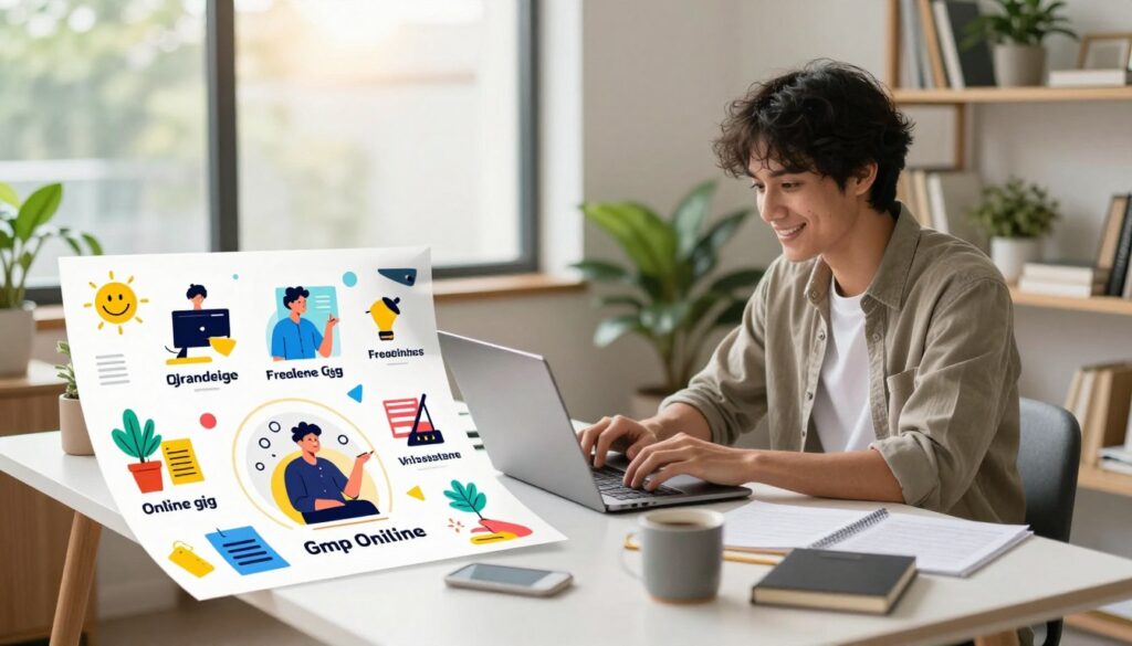 online side hustle gig economy tasks