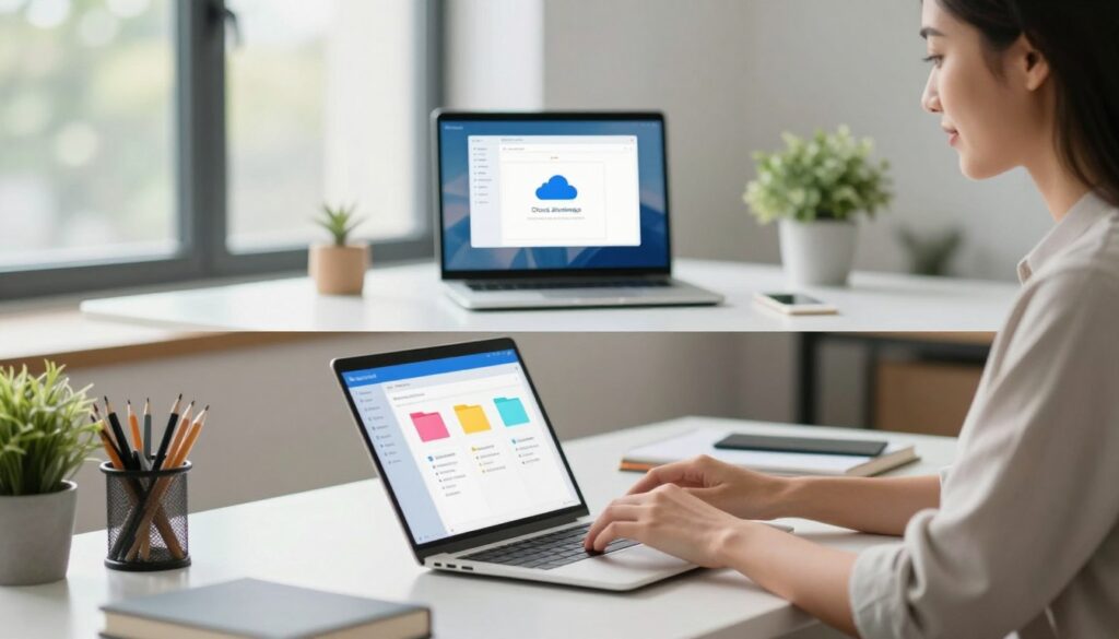 organizing cloud storage step by step