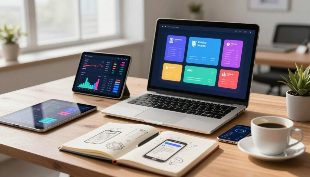 passive income ideas software apps