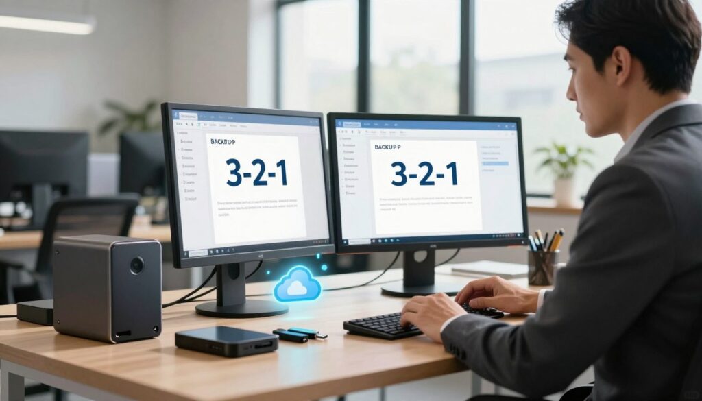 safe file storage tips backup strategy