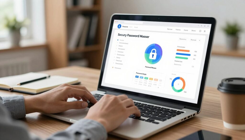 secure password manager for online file storage