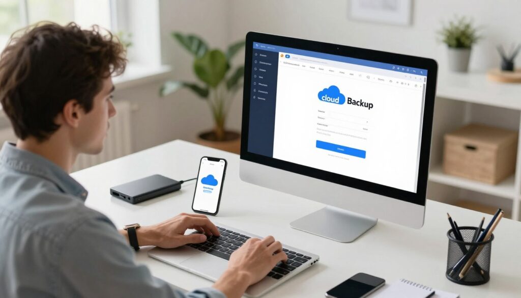 starting cloud backup account setup starting cloud backup account setup