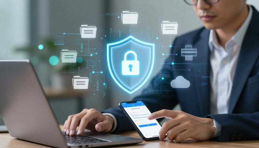 two-factor authentication for secure online file management