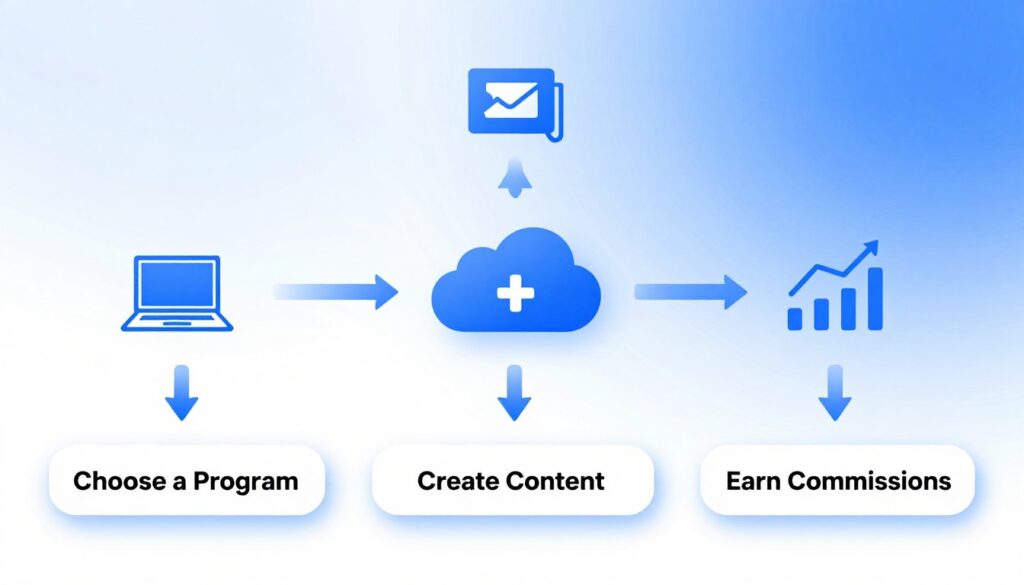 cloud storage affiliate marketing tips click journey diagram cloud storage affiliate marketing tips click journey diagram