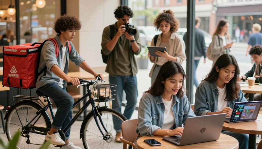 gig economy student side hustles