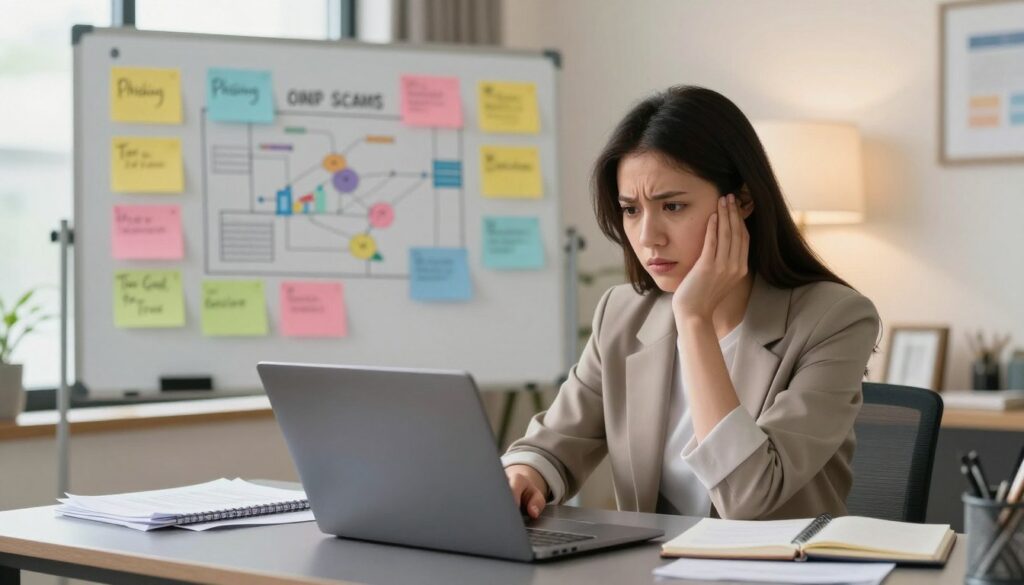 identify online scams for entry level income opportunity