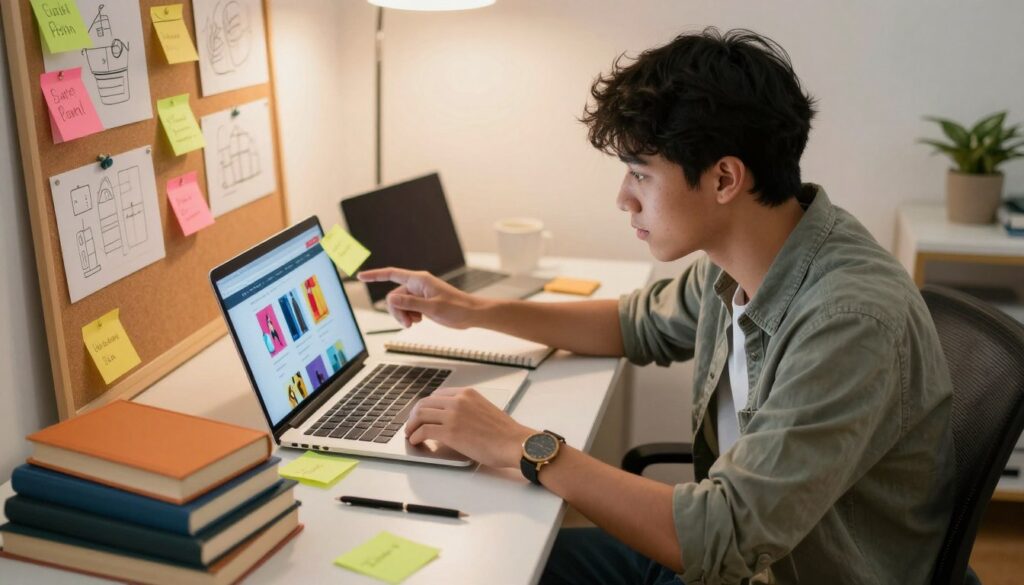 student earn money selling online