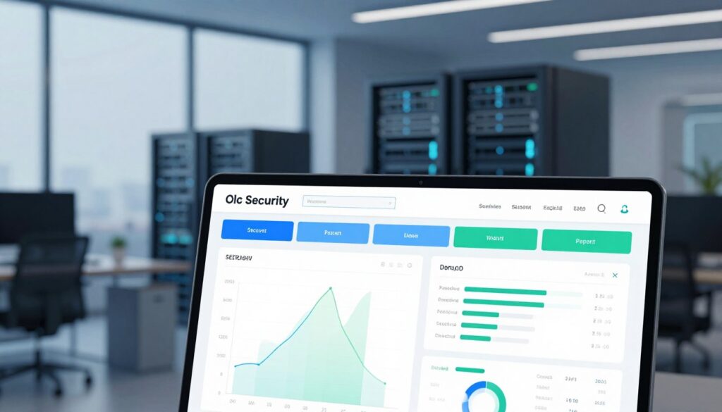Box enterprise cloud storage security dashboard