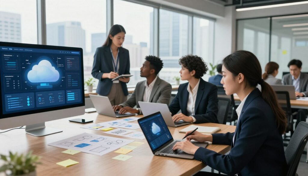 MVP development for cloud storage business