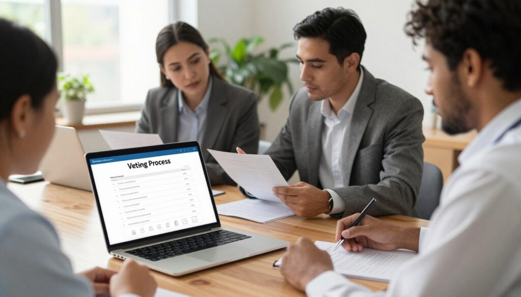 authentic online work from home vetting process