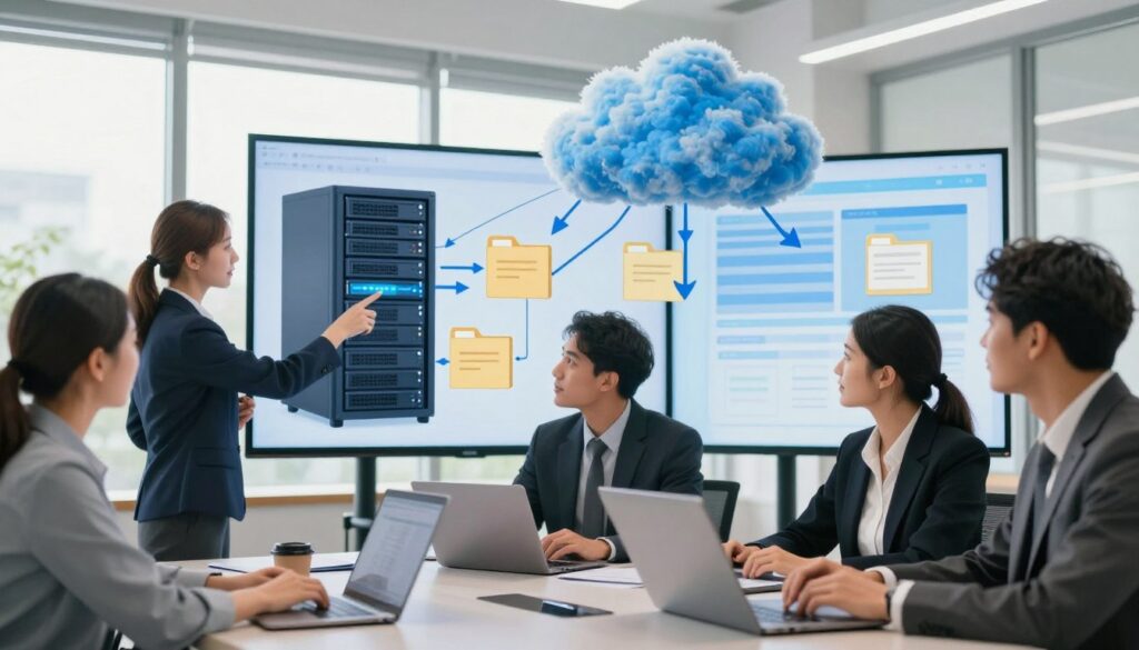 cloud file migration process