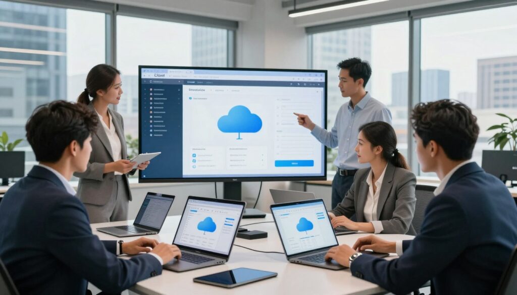 cloud storage collaboration team