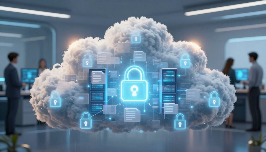 cloud storage security encryption and redundancy