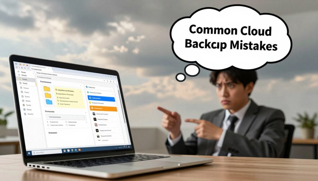 common cloud backup mistakes