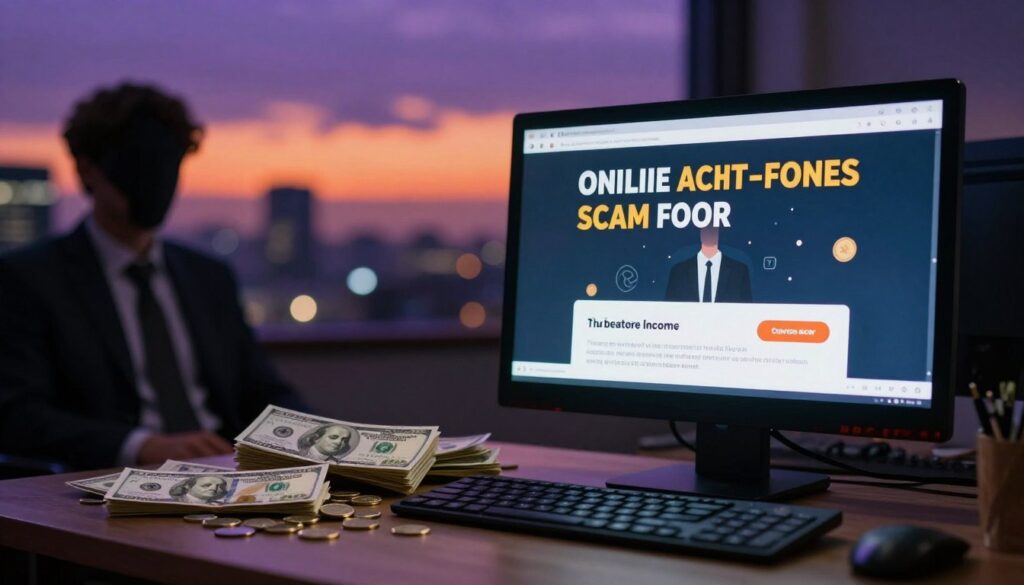 common online income scams exposed