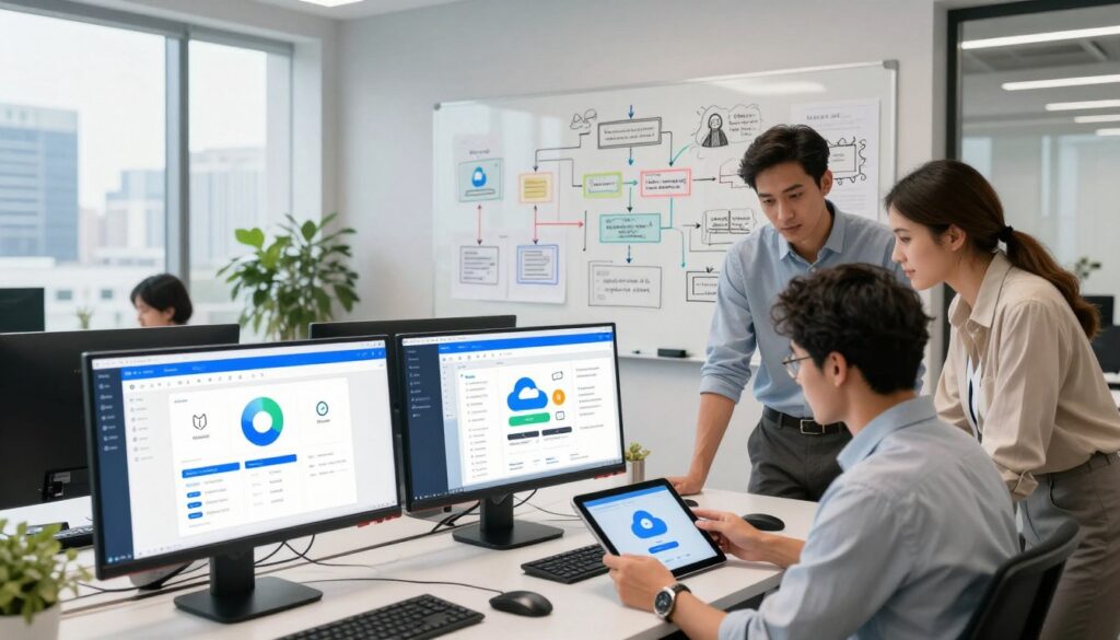 designing brand and user experience cloud storage business