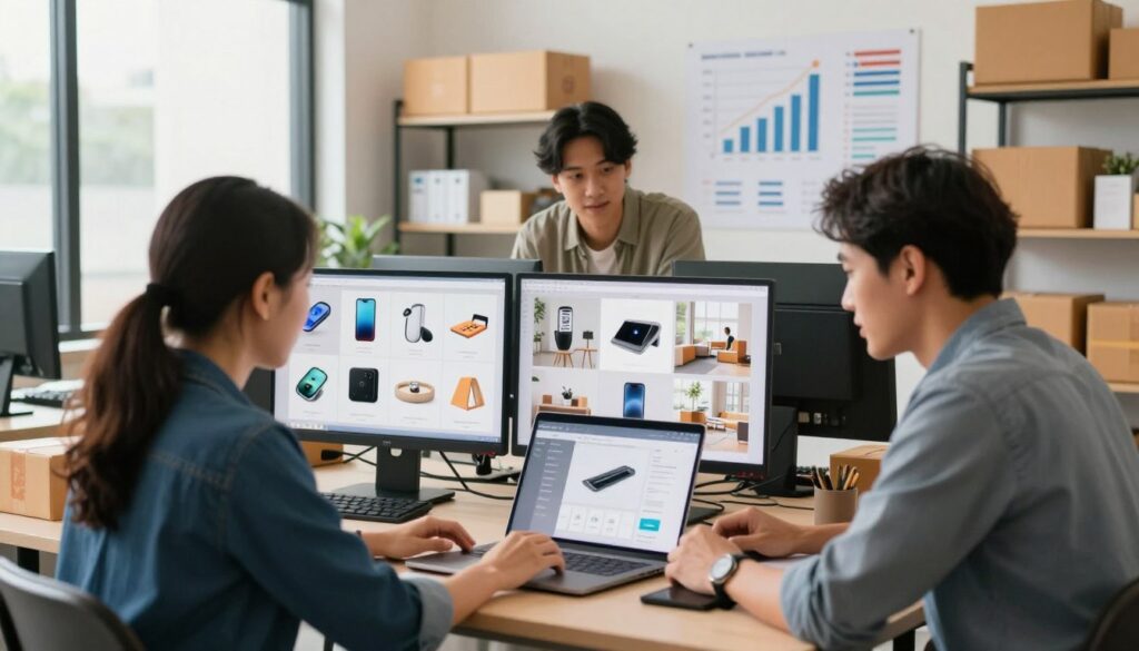 e-commerce dropshipping business model